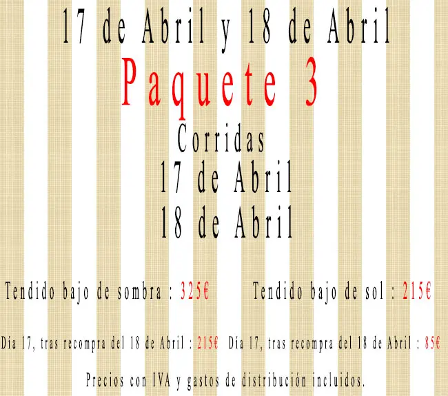 Paquete 3 grande Paquete 3 grande