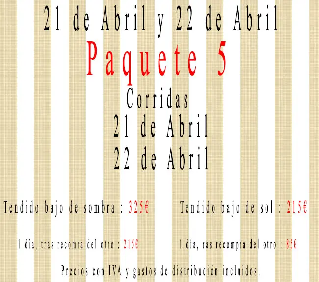 Paquete 5 grande Paquete 5 grande